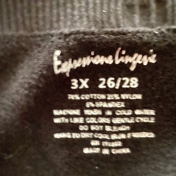 HEAVY WEIGHT LEGGINGS SZ 3X - Picture 2 of 3